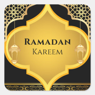 Élégant ornement islamique Ramadan Kareem Stickers