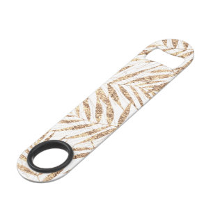 Elégant palmier tropical doré design feuille