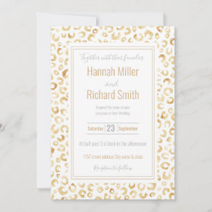 Élégant Parties scintillant d'or blanc Poster de a