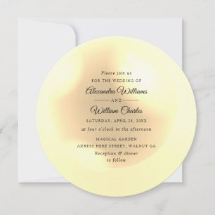 Elegant Pearl Simple Chic Faire-part de mariage