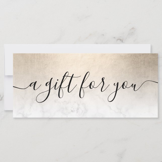 Elégant peintre de maquillage en marbre blanc or c (Devant)