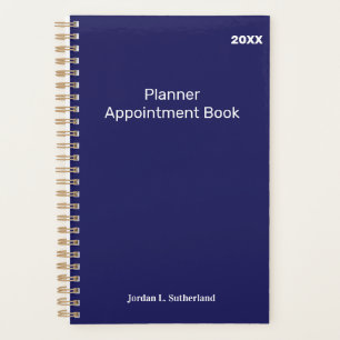 Élégant Planificateur Minimaliste Personnalisé Log