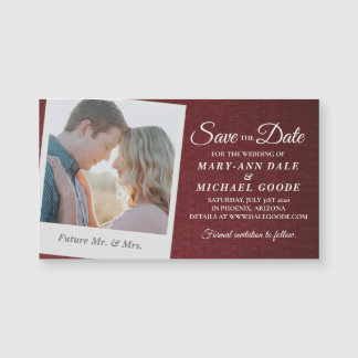 Elégant Polaroid - Snapshot Enregistrer la date