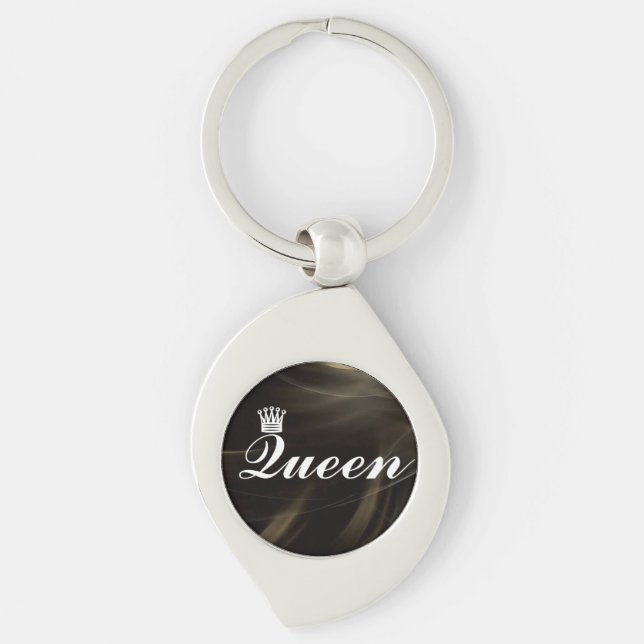 Élégant porte-clés royal pour femme cadeau (Devant)