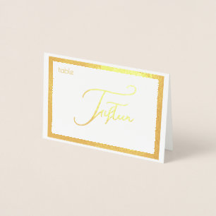 Élégant Présentoir de Numéro de Table de Mariage e