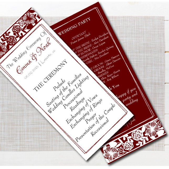 Élégant programme Appartement Mariage Maroon-Bourg (Créateur téléchargé)