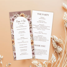 Élégant programme de floraison de l'aquarelle bohè