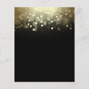 Elégant prospectus noir