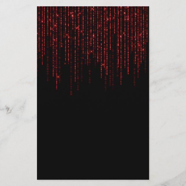 Elégant prospectus noir (Dos)