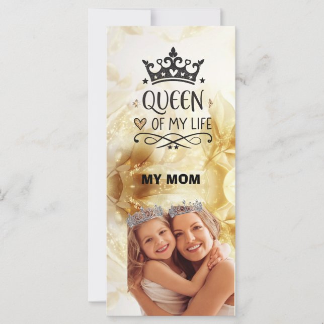 Elegant Queen of my Life-my mom  (Devant)