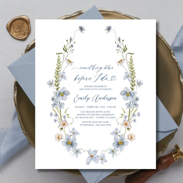 Élégant quelque chose de bleu avant de faire Fête  (Créateur téléchargé)