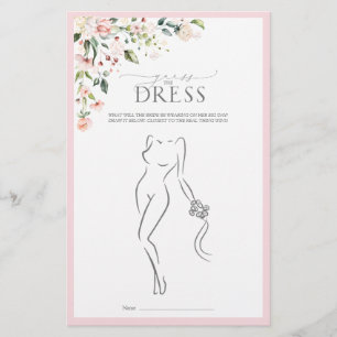 Elégant rose aquarelle Fête des mariées florale Je