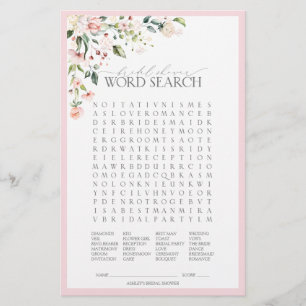 Elégant rose aquarelle Fête des mariées florale Je