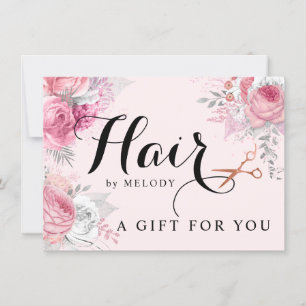 Elégant rose en cuivre ciseaux en or coiffeuse