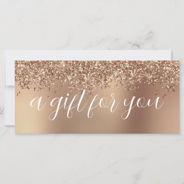 Elégant rose or parties scintillant maquillage & c (Devant)