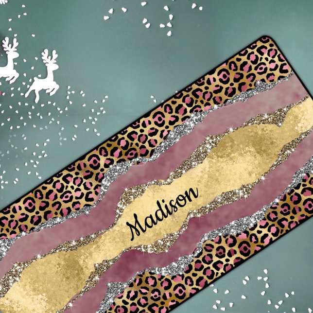 Élégant rose rousse poster de animal monocorograph (Créateur téléchargé)