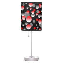 ÉLÉGANT ROUGE BLACK ABSTRAIT MOTIF