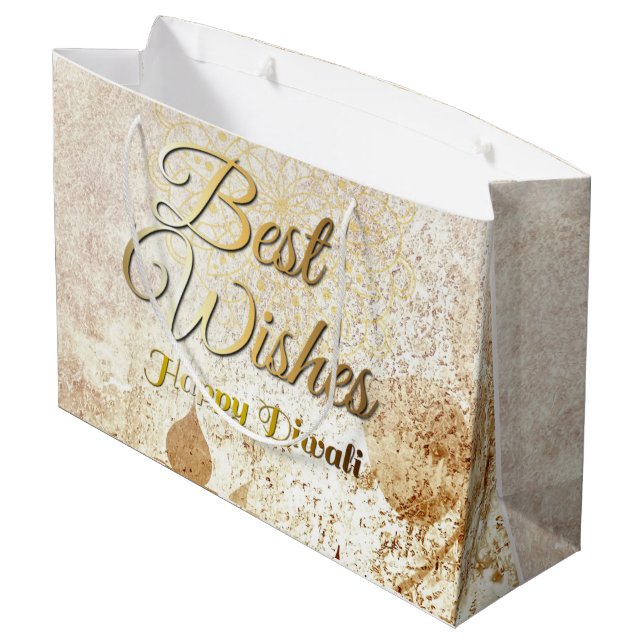 Élégant sac cadeau Diwali (Dos Angle)