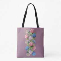 Elégant Sac fourre-tout Floral Hydrangea