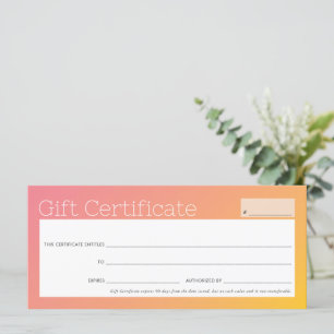 ELEGANT salon de beauté d'affaires jaune pink ombr