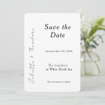 Élégant Save the Date