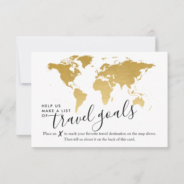 Elégant Script Conseils Idées de voyage (Devant)