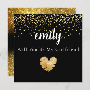 Elégant Serez-Vous Ma Carte De Fille