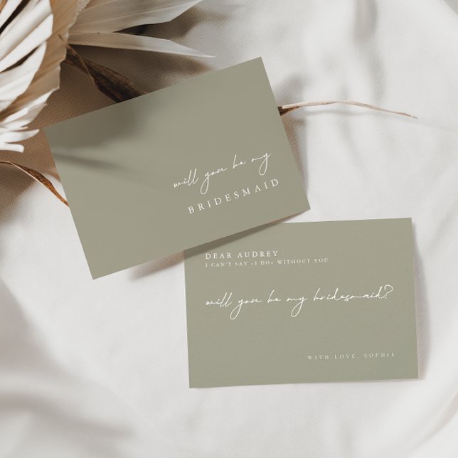 Élégant Serez-Vous Ma Carte De Proposition De Maît (Créateur téléchargé)