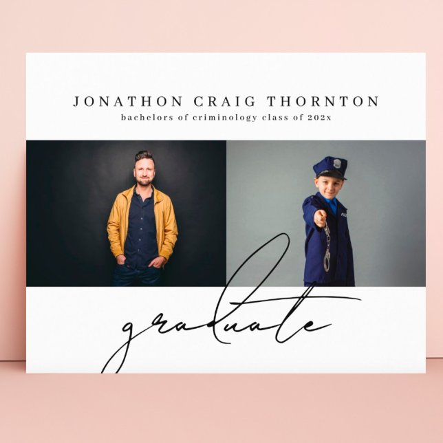 Élégant simple diplômé universitaire Anno (Créateur téléchargé)