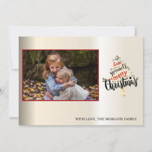 Élégant Snowflakes, Arbre de Noël, Votre Photo