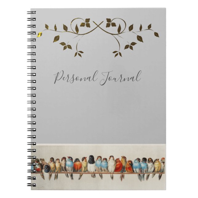 Elegant Songbird Journal (Devant)