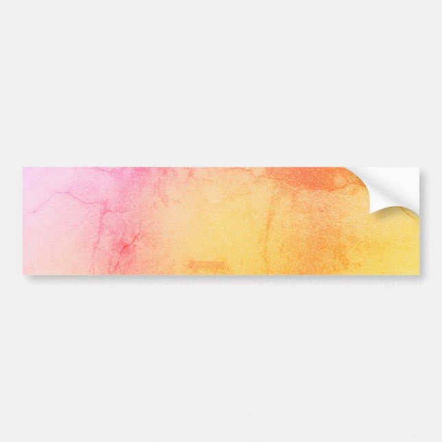 Élégant Sticker de pare-chocs à coucher de soleil (Devant)