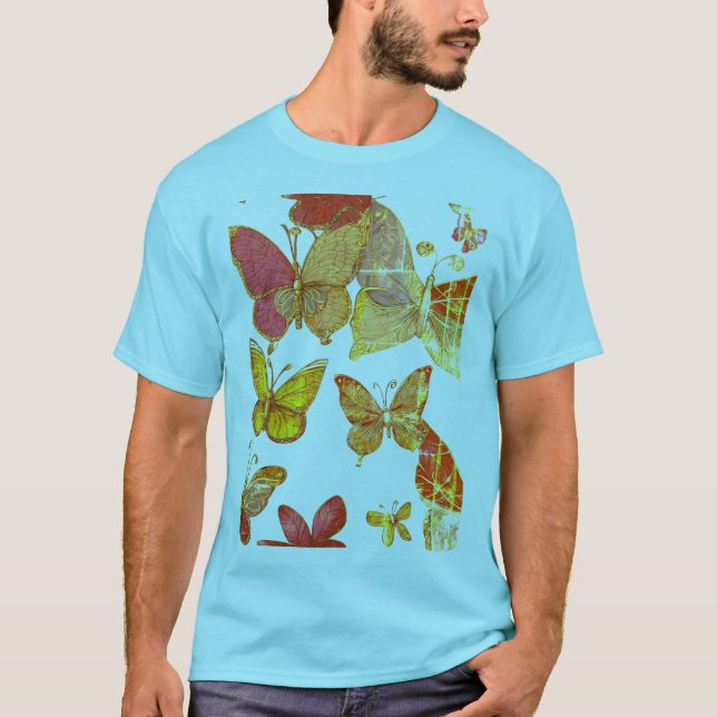"Elégant T-shirt papillon (Devant)