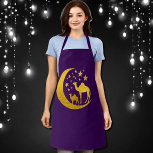 Élégant tablier de chameau d'or