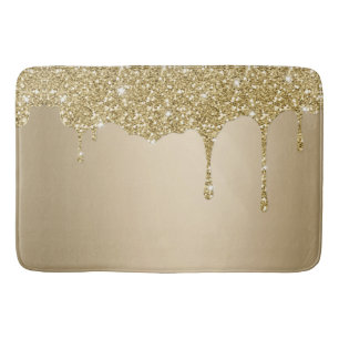 Élégant tapis de bain parties scintillant