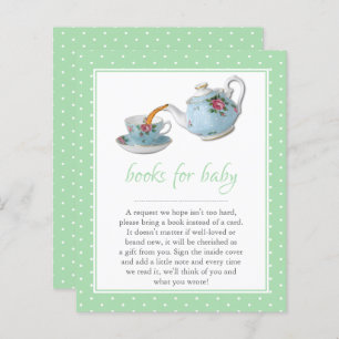 Elégant Teacups Baby shower Tea Party Demande de r