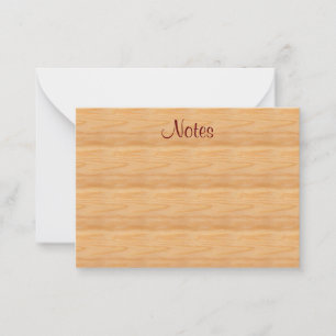 Élégant texte main Brown bois look Modèle