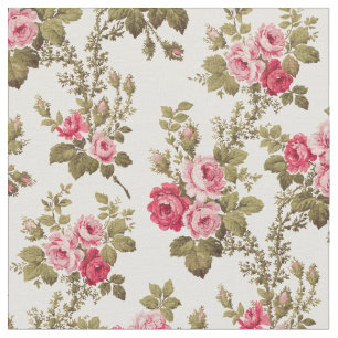 Élégant tissu Arrière - plan de roses roses-bou