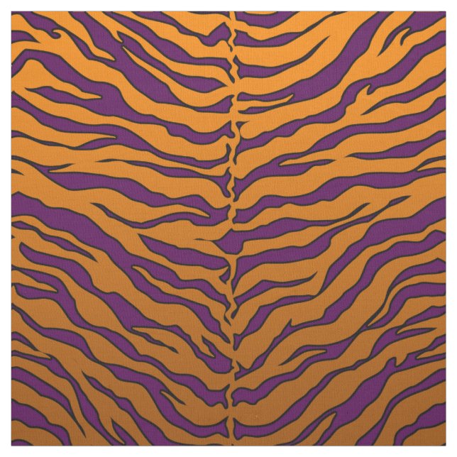 Élégant tissu d'impression de tigre (Échantillon)