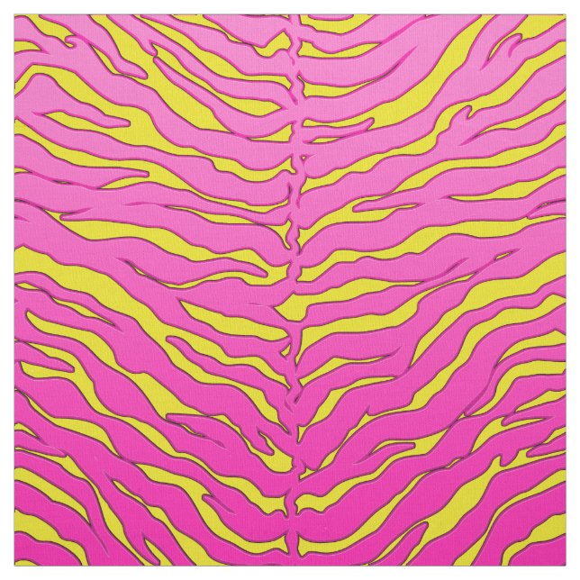 Élégant tissu d'impression de tigre (Échantillon)