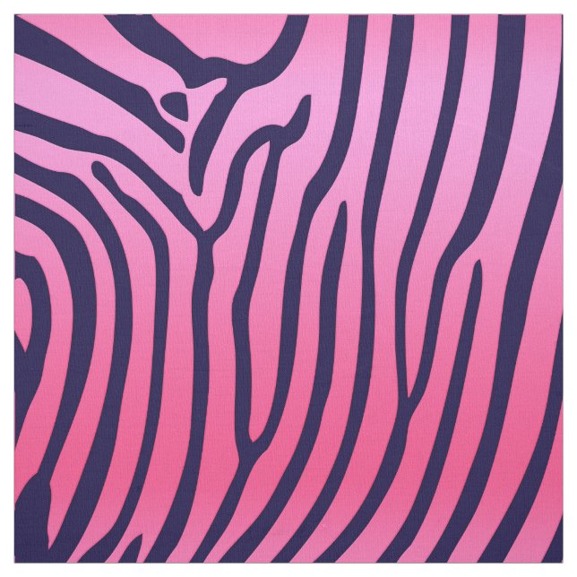 Elégant tissu d'impression Zebra (Échantillon)