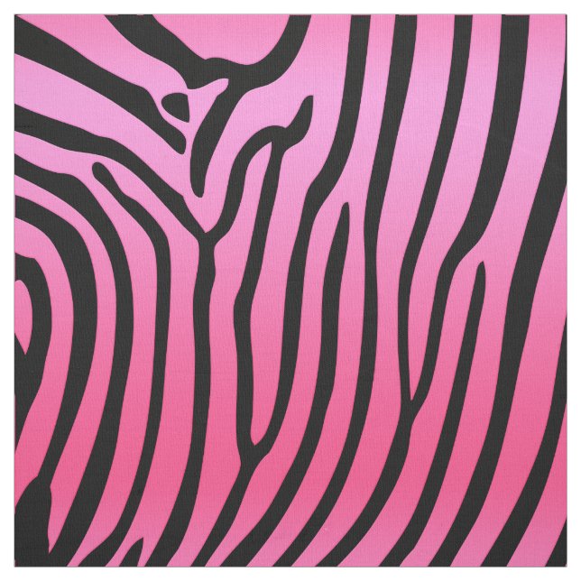 Elégant tissu d'impression Zebra (Échantillon)