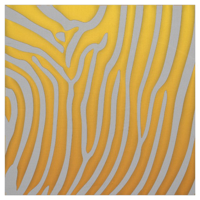 Elégant tissu d'impression Zebra (Échantillon)