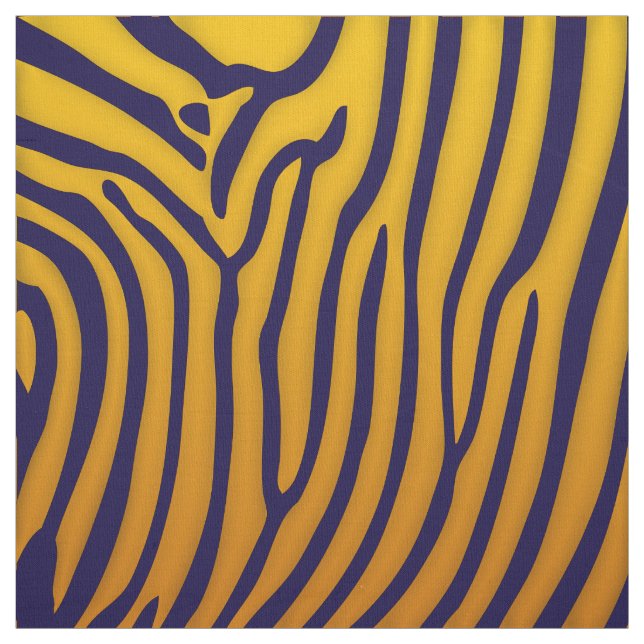 Elégant tissu d'impression Zebra (Échantillon)