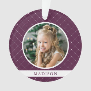 Élégant Trellis Photo de vacances Sugar Plum