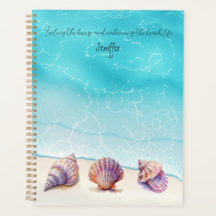 Elégant Tropical Beach Seashells Pearls Nautique