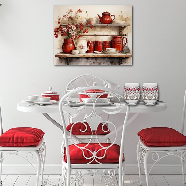 Élégant Verre Trait Rouge Floral Vins Lunettes (Créateur téléchargé)