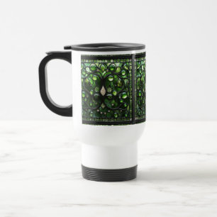 Élégant verre vert à rideau look Mug