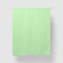 Elégant vert pastel Minimaliste et rideau chic