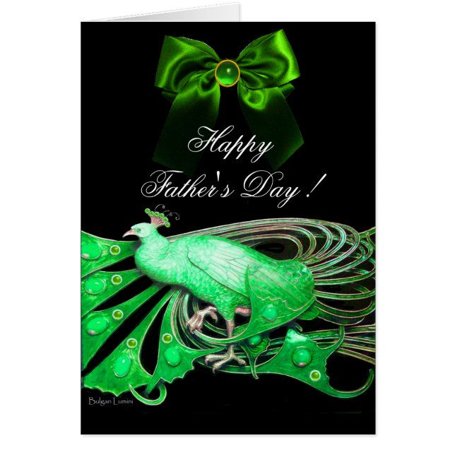 ELÉGANT VERT PEACOCK, PIERRES D'OEUVRE, Fête des p (Devant)